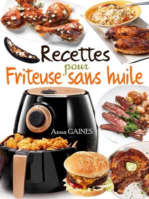 cover image of Recettes pour friteuse sans huile